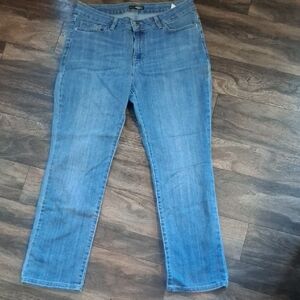 Lee Women's Straight Leg Blue Jeans